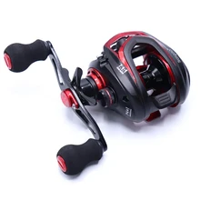 Lawaia катушка для наживки, двойная тормозная система, катушка 14+ 1BBS, рыболовная катушка для морской рыбалки, 8,5 кг, тяга 7,1: 1 Передаточное отношение