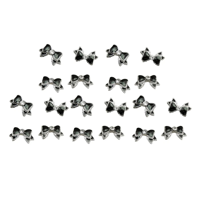 NEW-20pcs 3D двухслойный лук с нейл-арта для ногтей/мобильных телефонов