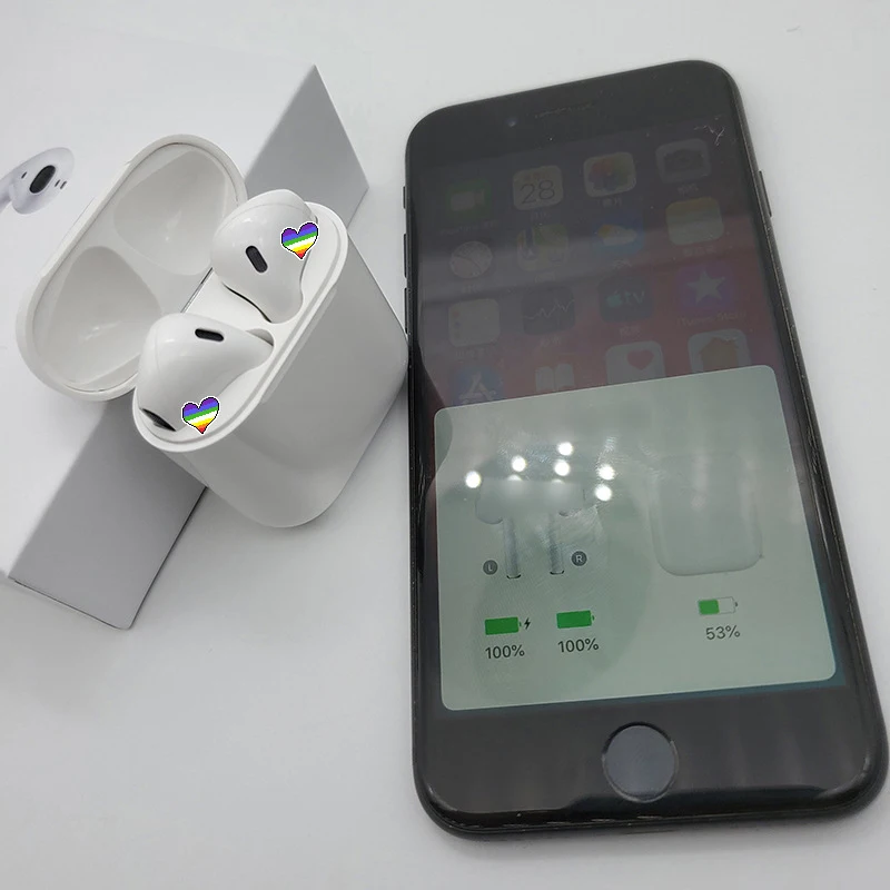 

i60 TWS Pop up 1:1 Replica Separate use Wireless Earphone QI Wireless Charging Bluetooth 5.0 Earphones Bass Earbuds PK i21 i30 TWS