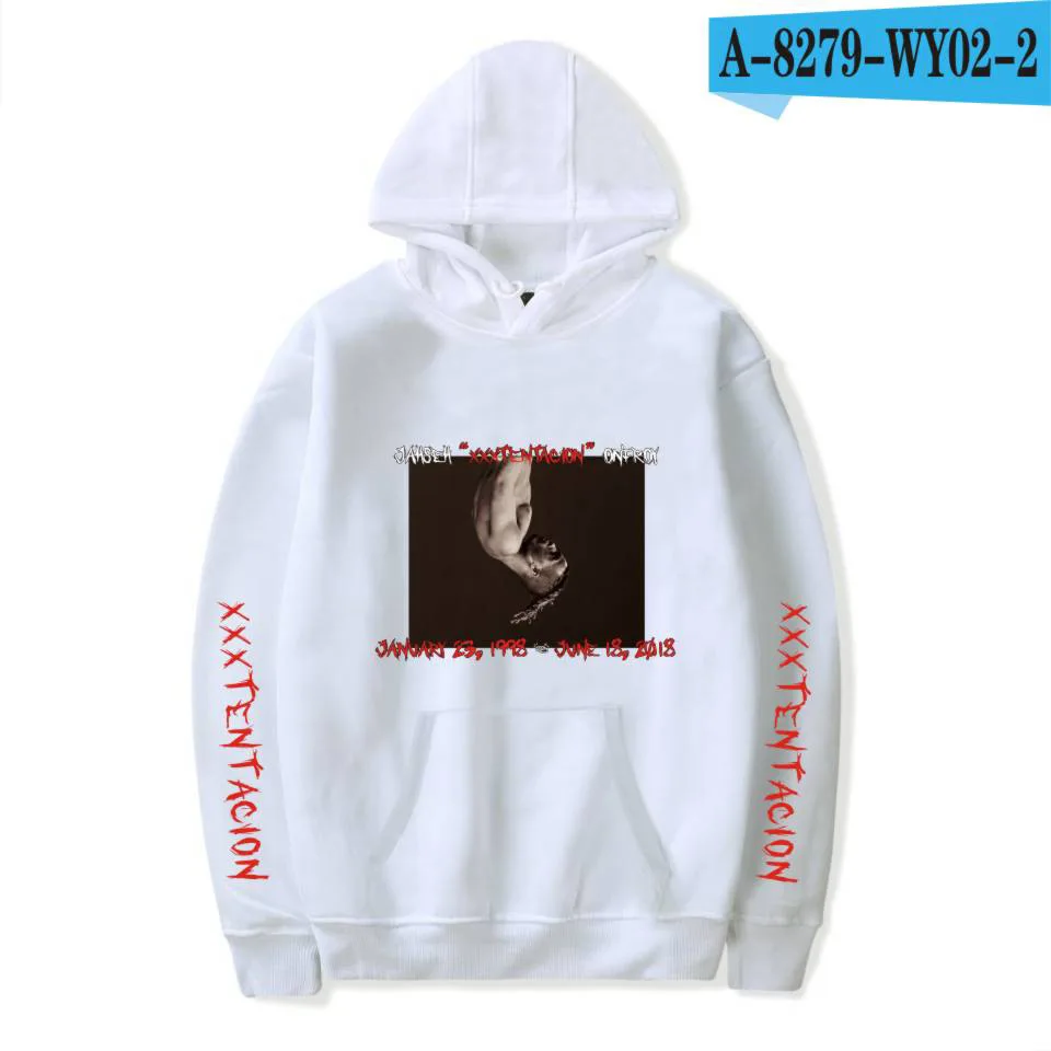 Youths/Модная уличная Мужская толстовка в стиле хип-хоп XXXtentacion, Женская толстовка, спортивные костюмы в стиле кэжуал, топы - Цвет: A-8279-WY02-2
