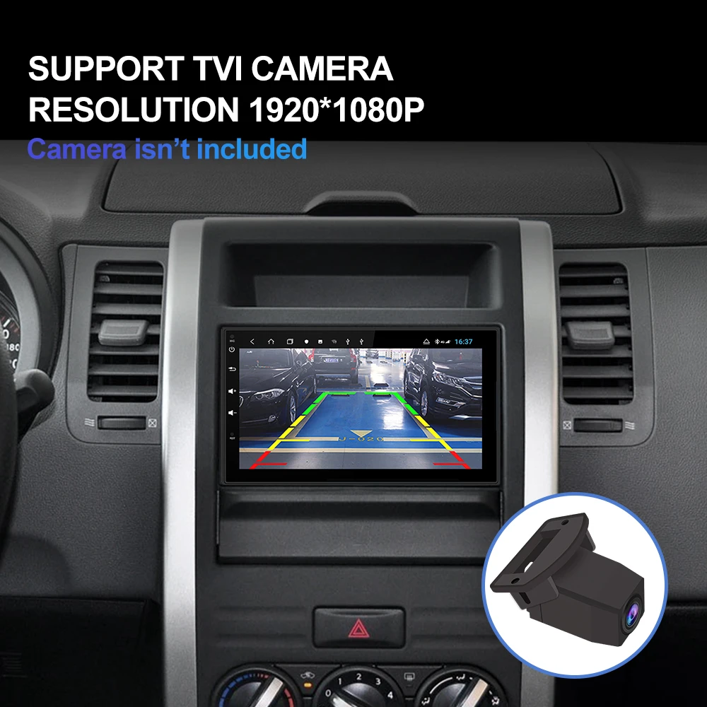 Cheap Isudar H53 4G Android 2 Din Auto Radio For Nissan/Xtrail/Tiida/Hyundai/KIA Car Multimedia GPS 8 Core RAM 4GB ROM 64GB Camera DVR 2