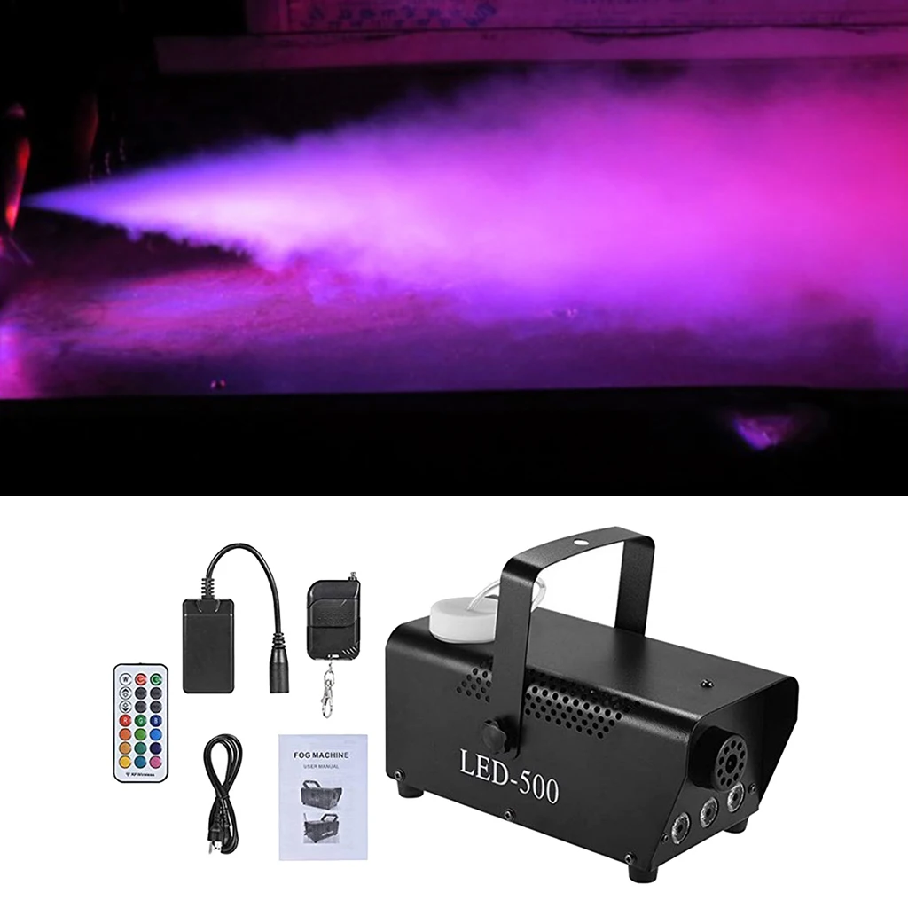 500w Fog Machine Stage LED Smoke Machine for Holidays Thick Fog Effect