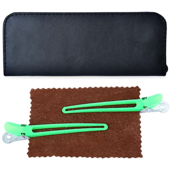 

5PCS/Set Professional Portable Hairdressing Scissors Kit Hair Cutting Scissors Hair Comb Hair Clips Hairdressing Kit