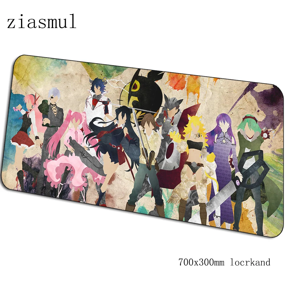 Akame ga kill коврик для мышки с аниме компьютерный коврик 700x300x3 мм Игровой Коврик Большой Новое поступление padmouse Клавиатура Игры pc gamer стол - Цвет: pattern 11