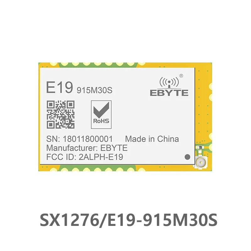 Фонарь LORAWAN SX1276 LoRa 915 МГц радиочастотный модуль 30 дБм LNA большой радиус управления