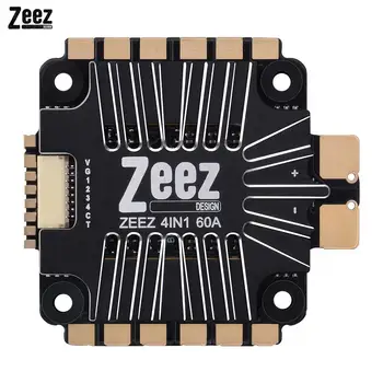 

RCtown ZEEZ ESC 4in1 60A Built-in 35V 470uF Low ESR Capacitor for FPV RC Racing Drone parts