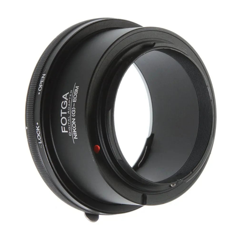 FOTGA переходное кольцо для Nikon G AF-S Крепление объектива к Canon EF-M EOS M M1 M2 M3 M5 M6 M10