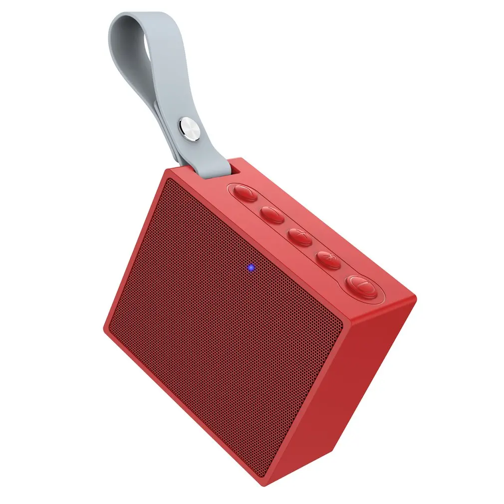 Открытый Портативный Hifi беспроводной Bluetooth V4.2 динамик с усиленным басом Водонепроницаемый IPX6 с 5 Вт аудио драйвер
