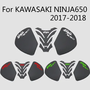

Motorcycle Anti slip Tank Pad Sticker Pad Side Gas Knee Grip Protector For Kawasaki NINJA 650 NINJA650 2017 2018