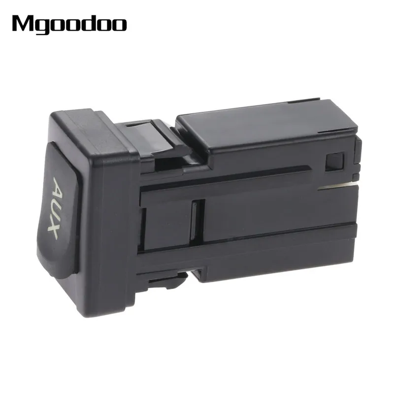 

AUX Stereo Jack Adapter For Toyota Camry Highlander Matrix Venza 4Runner FJ Cruiser Prius RAV4 Yaris 86190-02020 Audio Interface