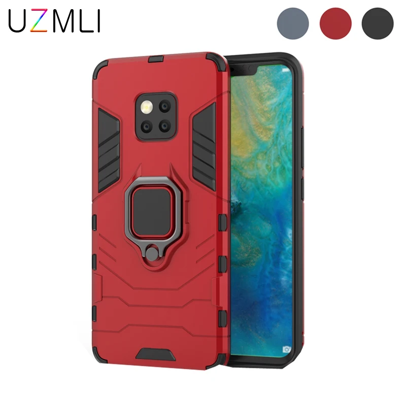 Чехол для телефона Huawei Mate 30 20 pro lite 20X с магнитным кольцом на палец P30 P20 Pro 2019