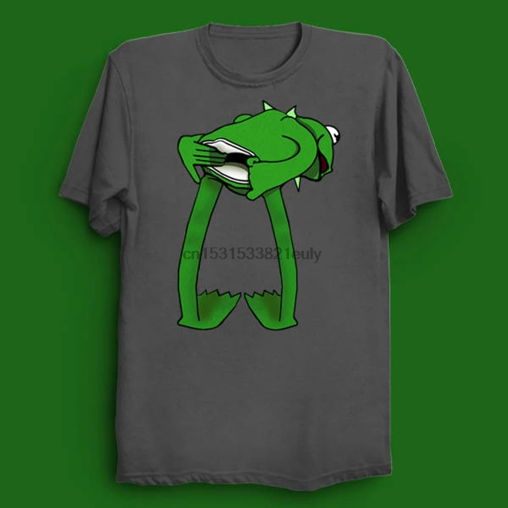 Froggy стиль Kermit лягушка марионетка мужская или женская футболка Muppet Show Shirt(1) |