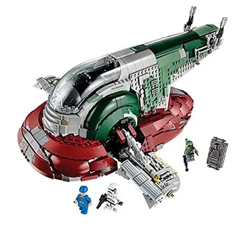 

Compatible Lepining 05037 The Genuine UCS Slave I Slave NO.1 Mobile 2067Pcs Building Block Bricks Toys StarWars Movie