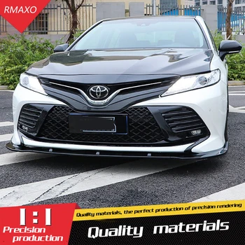 

For Camry Body kit spoiler 2018-2019 For TOYOTA Camry ABS Rear lip rear spoiler front Bumper Diffuser Bumpers Protector