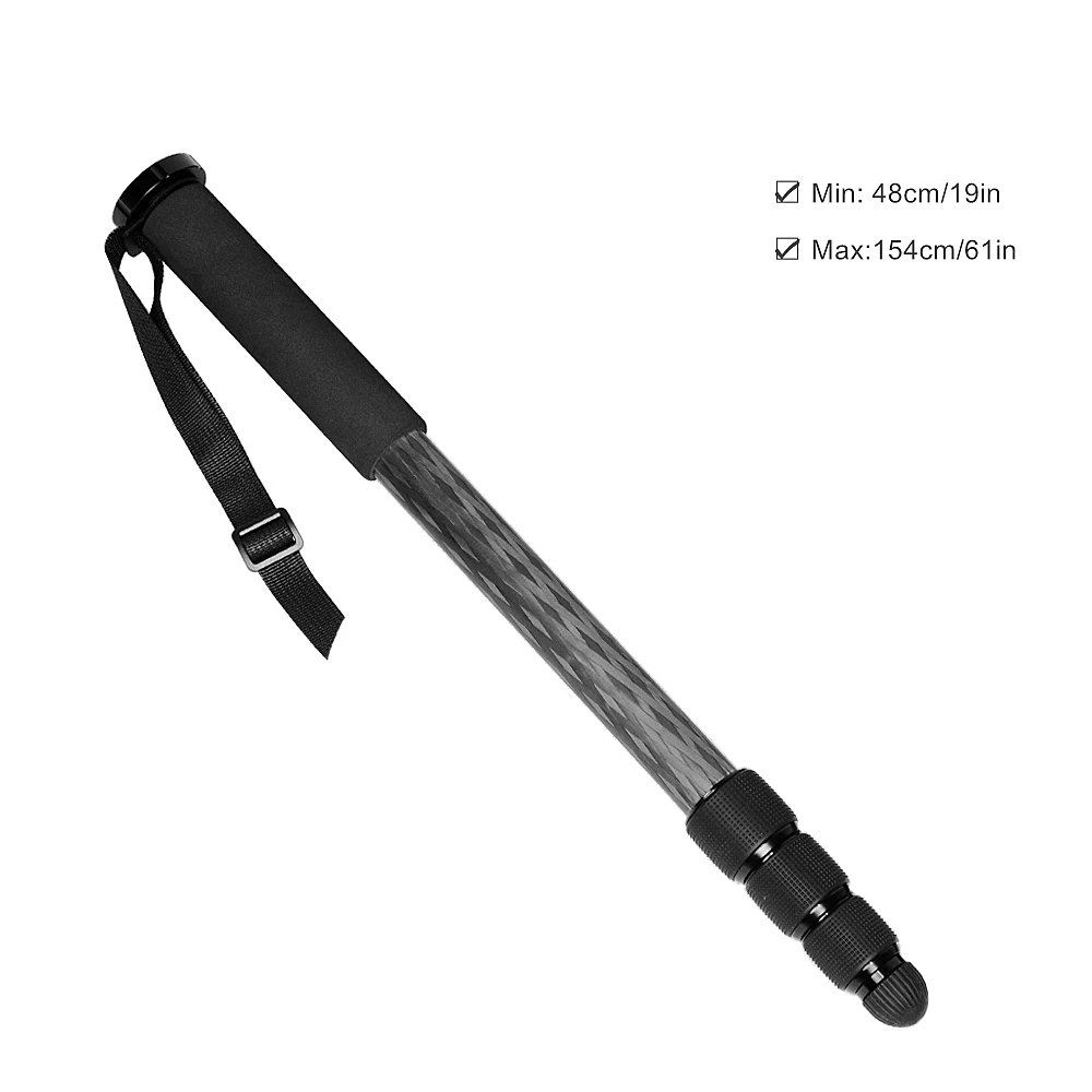 Monopod 4-Section Telescopic Photography Monopod