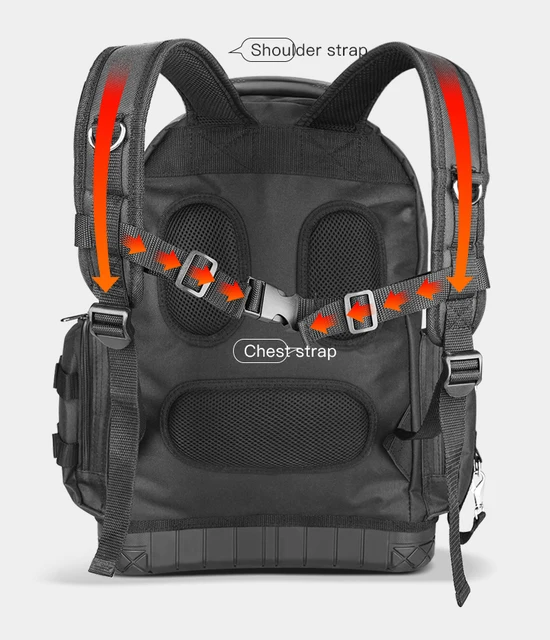 Tools Bag Buy AIRAJ 16 Inch Waterproof Tool Backpack For En,Heavy