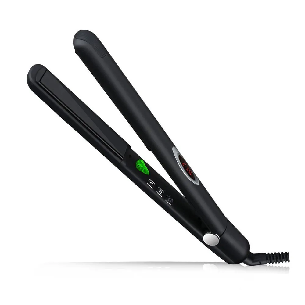 

Professional Hair Straightener Curler Infrared Curling Wand Flat Iron Straighting MCH Heating Plate Corrugation Curlers Tongs
