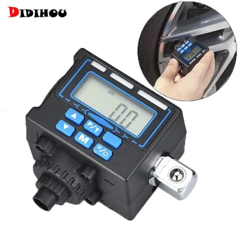 

Electronic Digital Torque Torque Adapter Digital Adjustable Torque Adapter Wrench Bike Car Repair Tools Set 1/2" 2- 200 Nm