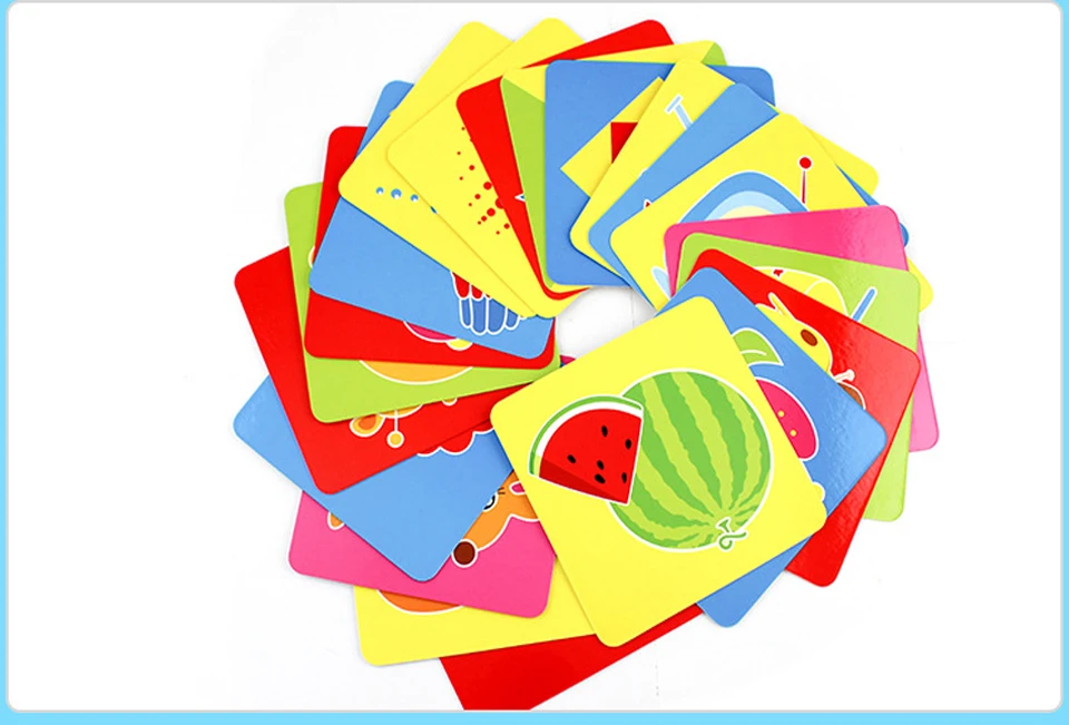 1 комплект 4 коробки раннее развитие ребенка Flashcards черные белые карты и цветные карточки визуальные тренировочные игрушки для детей
