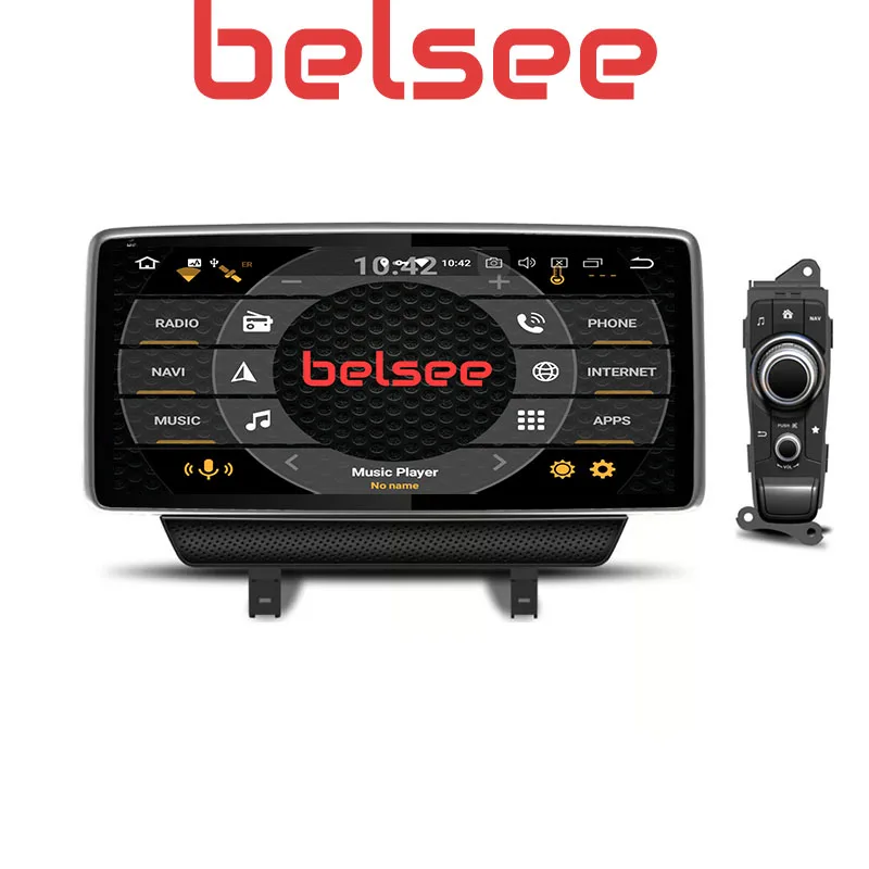Автомагнитола Belsee диагональю 10 25 дюйма Android мультимедийная стереосистема с GPS