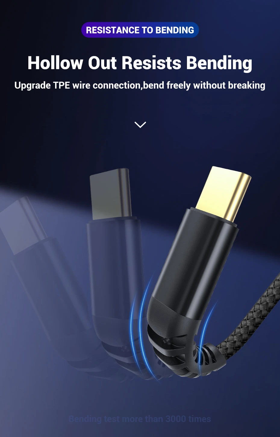 60 Вт Высокая прочность тип-c до USB-C PD кабель передачи данных для быстрой зарядки для Macbook SAMSUNG Note 10+ HUAWEI XIAOMI OnePlus QC4.0 3,0 провод