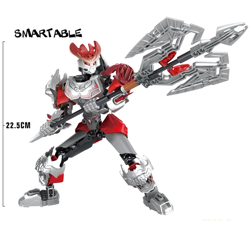 Smartable BIONICLE Fire экшн фигурки строительные блоки игрушки лучший рождественский