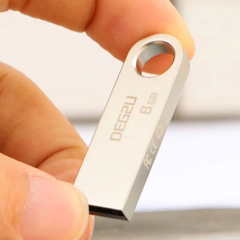 10 шт./партия USB флеш накопитель 8 ГБ 16 32 64 металл USB2.0 карта памяти Пользовательский