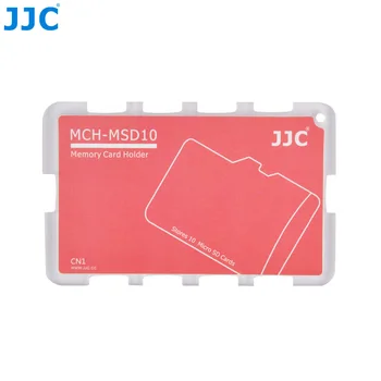 

JJC MCH Series Credit Card Size Memory Card Holder Storage for 10 Micro SD Cards Camera Accessories