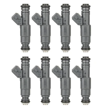 

Set of 8 0280156211 0280155931 Fuel Injectors for Dodge Ram 1500 2500 3500 Chevrolet Corvette Camaro 1997-2005 GM