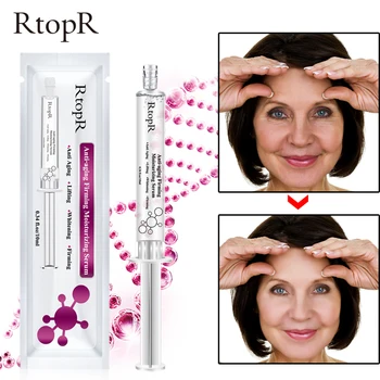 

RtopR Hyaluronic Acid Face Serum Oil Control Whitening Shrink Pores Water Light Needle Facial Essence Face cream Skin Care TSLM2