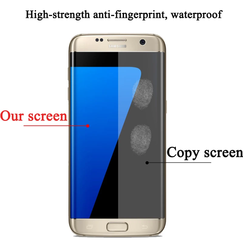 Супер AMOLED 5," ЖК-дисплей для SAMSUNG Galaxy S7 Edge lcd кодирующий преобразователь сенсорного экрана в сборе с рамкой G935F G935