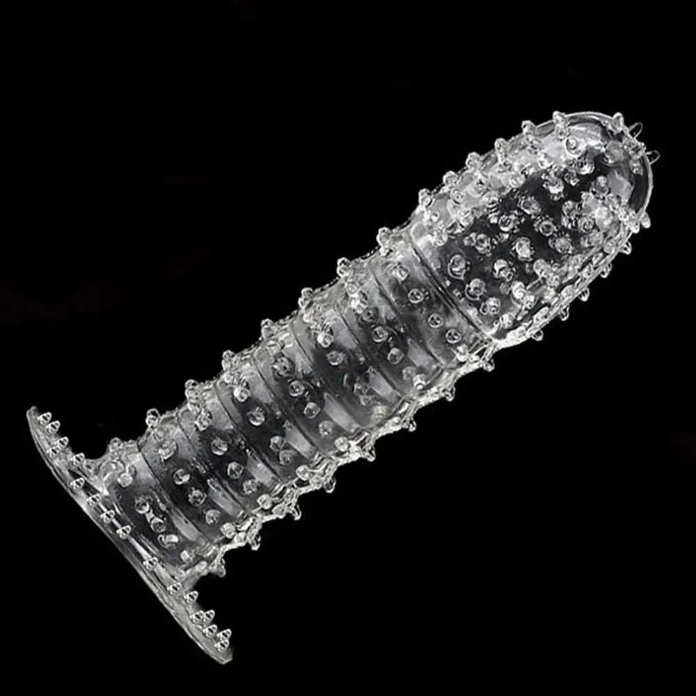 Particle G-spot stimulation Delay Ejaculation Condoms For Men Contraceptive Condoms Adult sex toys penis sleeve Intimate Goods