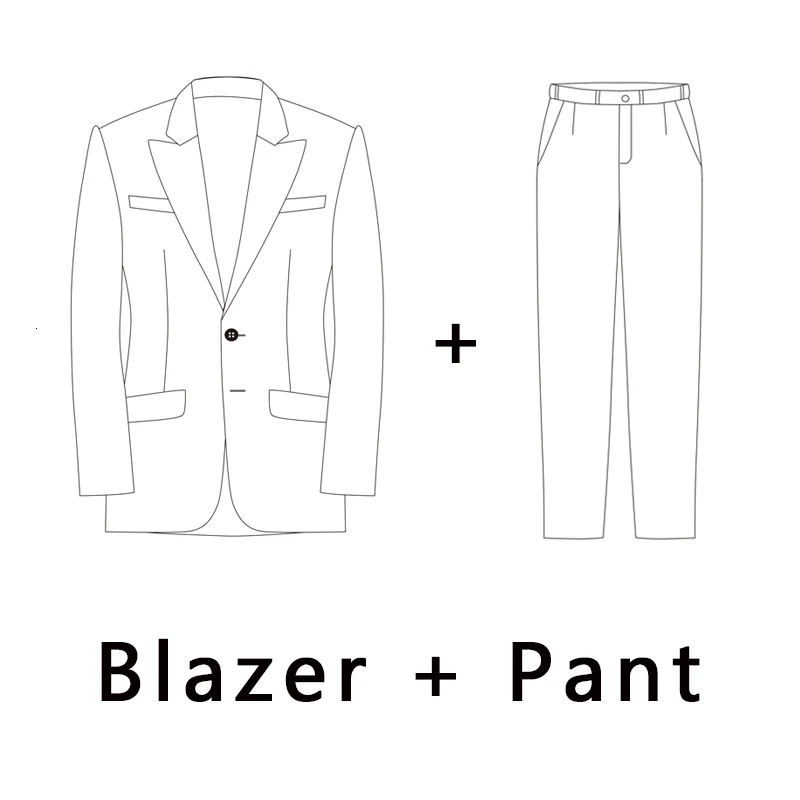 blue Blazer pant Cotume Homme, мужские повседневные свадебные костюмы, костюмы женихов, мужские вечерние костюмы, клетчатые костюмы, мужские вечерние костюмы для выпускного вечера - Цвет: blue Blazer pant