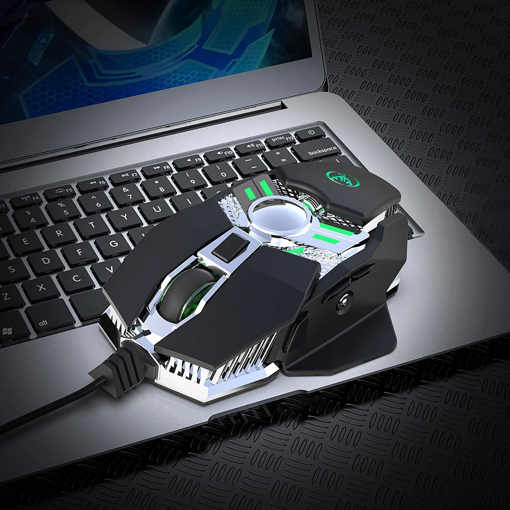 Регулируемые dpi 7 программируемых кнопок оптическая USB PC игровая мышь эргономичная проводная мышь настольная Профессиональная домашняя механическая