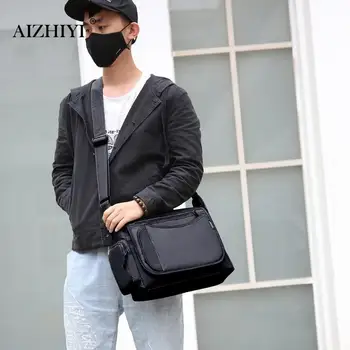 

Waterproof Shoulder Tote Weekend Travel Men Bag Homme Bolsa Feminina Handbag Shoulder Bag Casual Multi-pocket Messenger Handbag