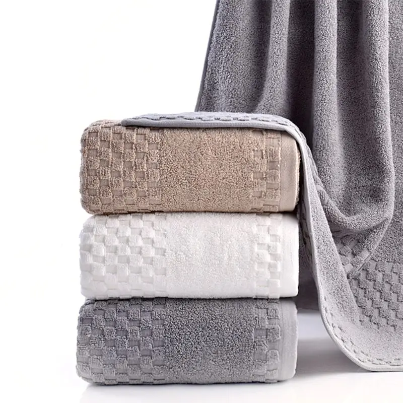 Thickened cotton Bath Towels for Adults beach towel bathroom Extra Large Sauna