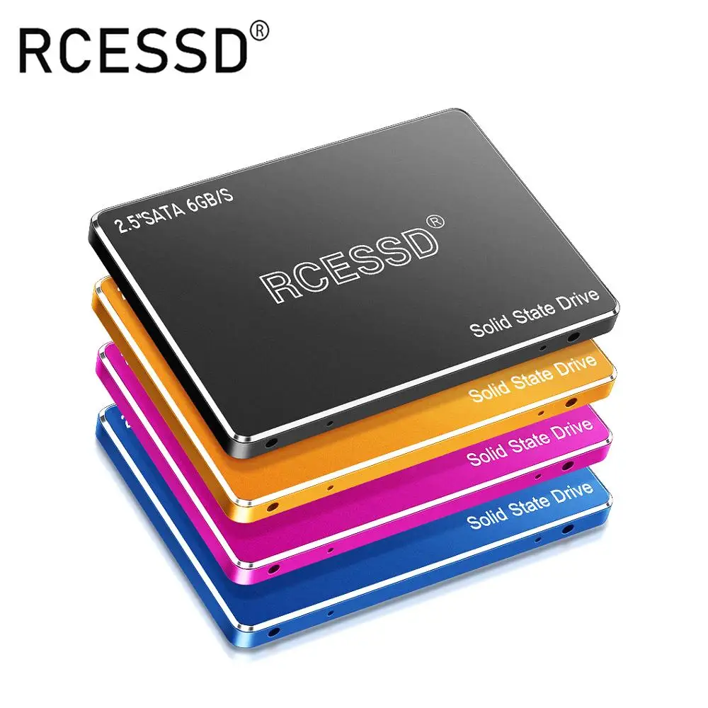 Металлический жесткий диск RCESSD 240 ГБ 36OGB120GB 480 960 ТБ SSD 2 5 твердотельные диски