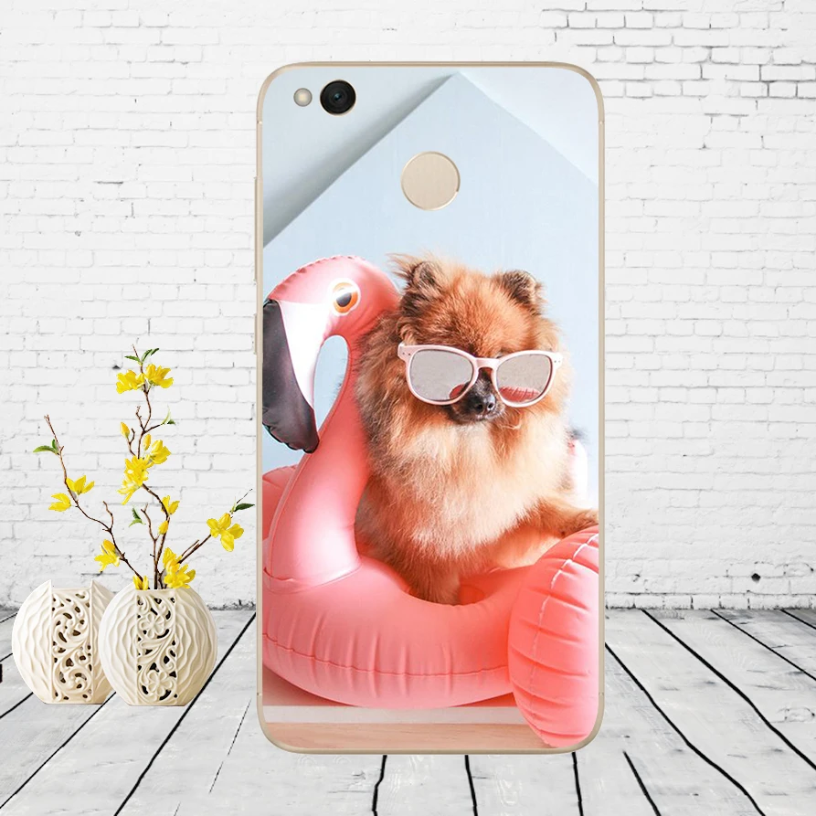 10 59DD шпиц Мягкий силиконовый чехол для Xiaomi Redmi 4A 5 plus Note 4 4x 5a pro mi a1 чехол - Цвет: 10