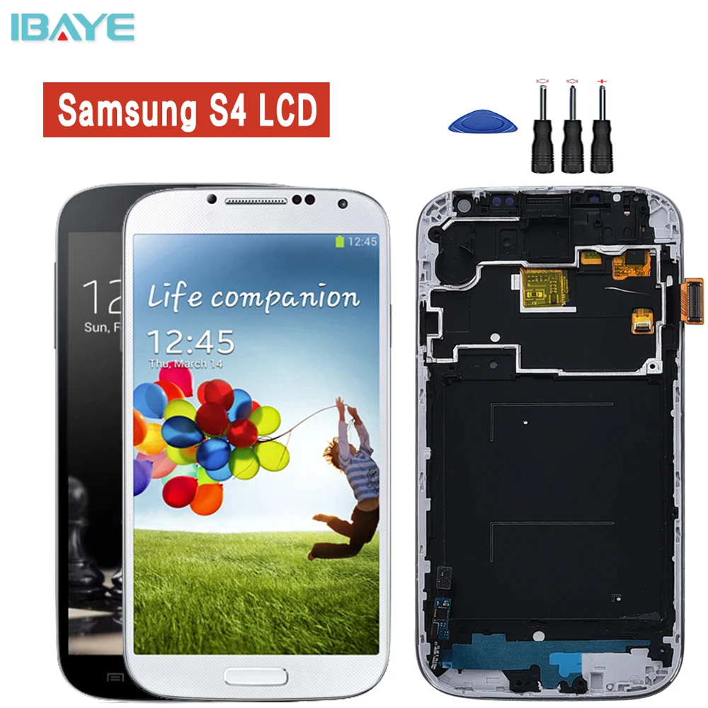 100% протестированный ЖК дисплей для samsung S4 I9505 lcd I9500 i9505 i9506 i337 экран сенсорный