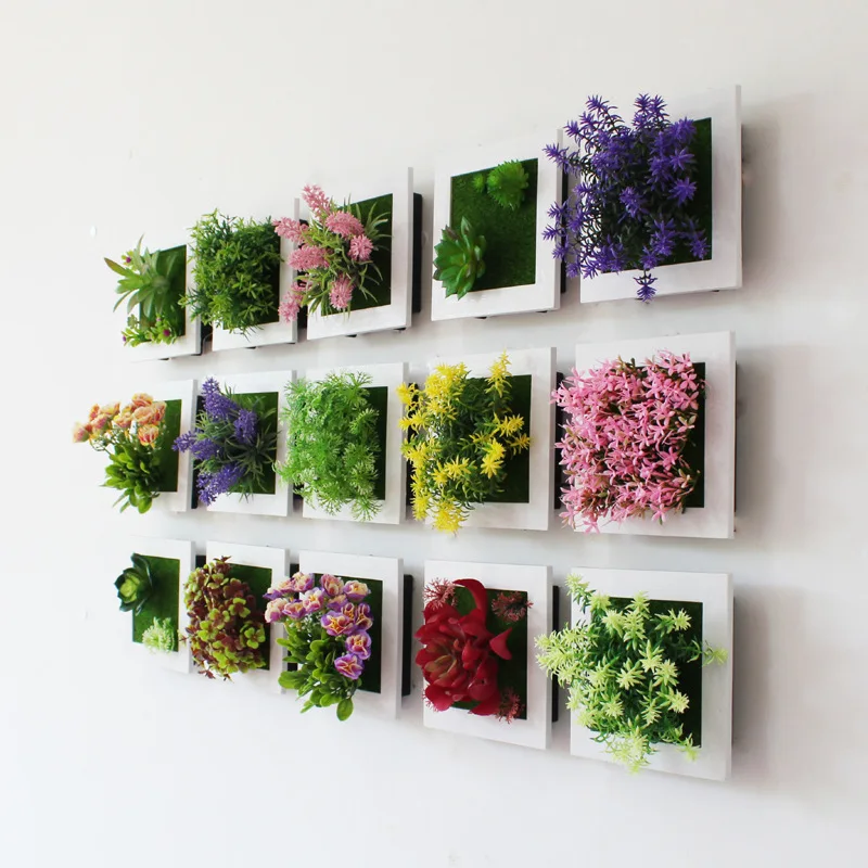 DIY Artificial Plant Photo Frame for Fake Flowers Potted Ornaments for Home Decoration Hotel Garden Decor DIY Artificial Plant Photo Frame for Fake Flowers Potted Ornaments for Home Decoration Hotel Garden Decor