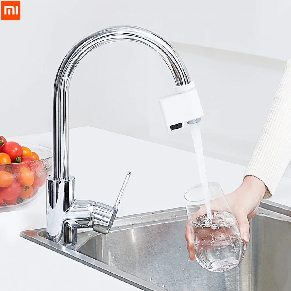 

Xiaomi Mijia ZaJia Induction Sensor Infrared Automatic Water Saving Dispenser Smart Home Bathroom Device for Kitchen Sink Faucet