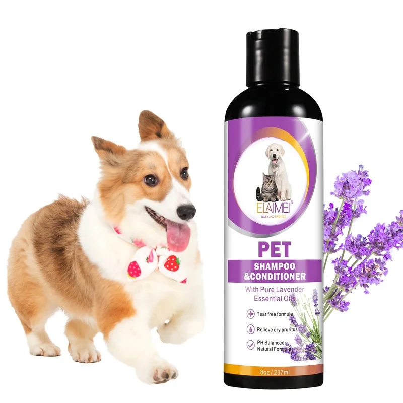 237ML Pet Care Shampoo Deodorizes and Repairs Dog Hair Combing Nourishment and Brightening Meow