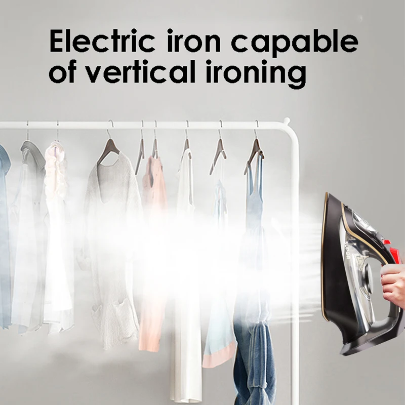 SUPOR Steam Iron Household Garment Ironing Machine Five-speed Temperature Control 2000W Tao Jing Non-stick Soleplate 220V 5
