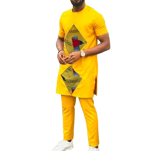Mustapha Short Sleeved Kaftan Outfit - Image 6