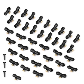 

63Pcs Brass Mister Nozzles 0.m Fog Nozzles for Patio Misting System Outdoor Cooling System Garden Water Mister