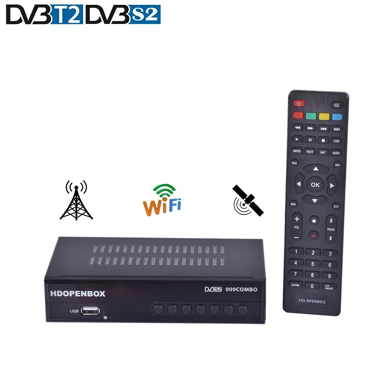 

HDOPENBOX Satellite TV Receiver DVB T2 DVB S2 Receptor Support CA Satellite Receiver DVB T2/DVB-S2 Combo TV BOX