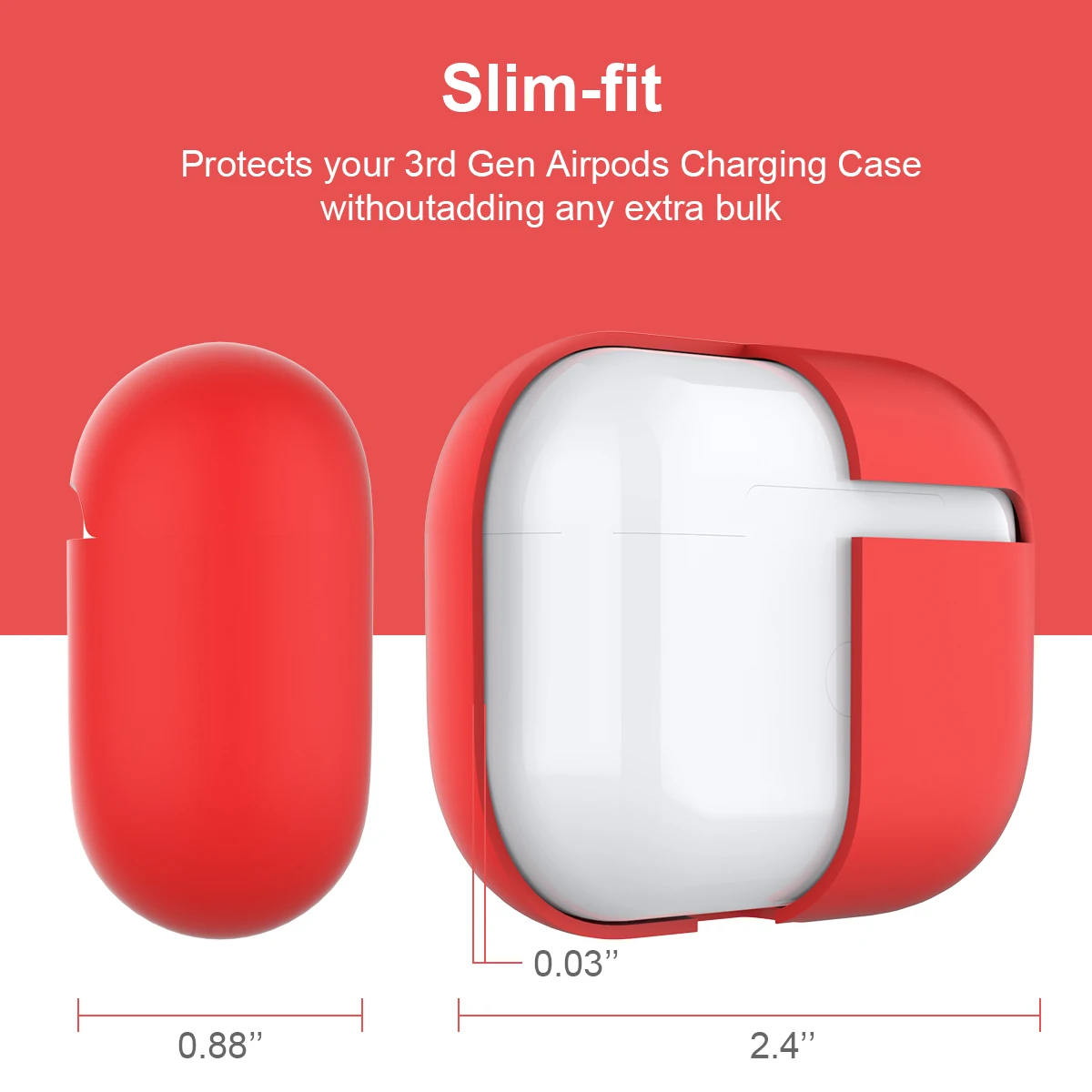 Чехол для Apple AirPods Pro беспроводные Bluetooth наушники чехол силиконовый ударопрочный устойчивый к царапинам Air Pods Pro Сумка Чехол