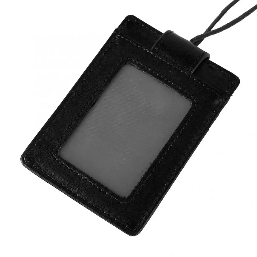 RFID Блокировка ID держатель карточек воловья кожа кошелек Аппаратные Швейные съемные ремни
