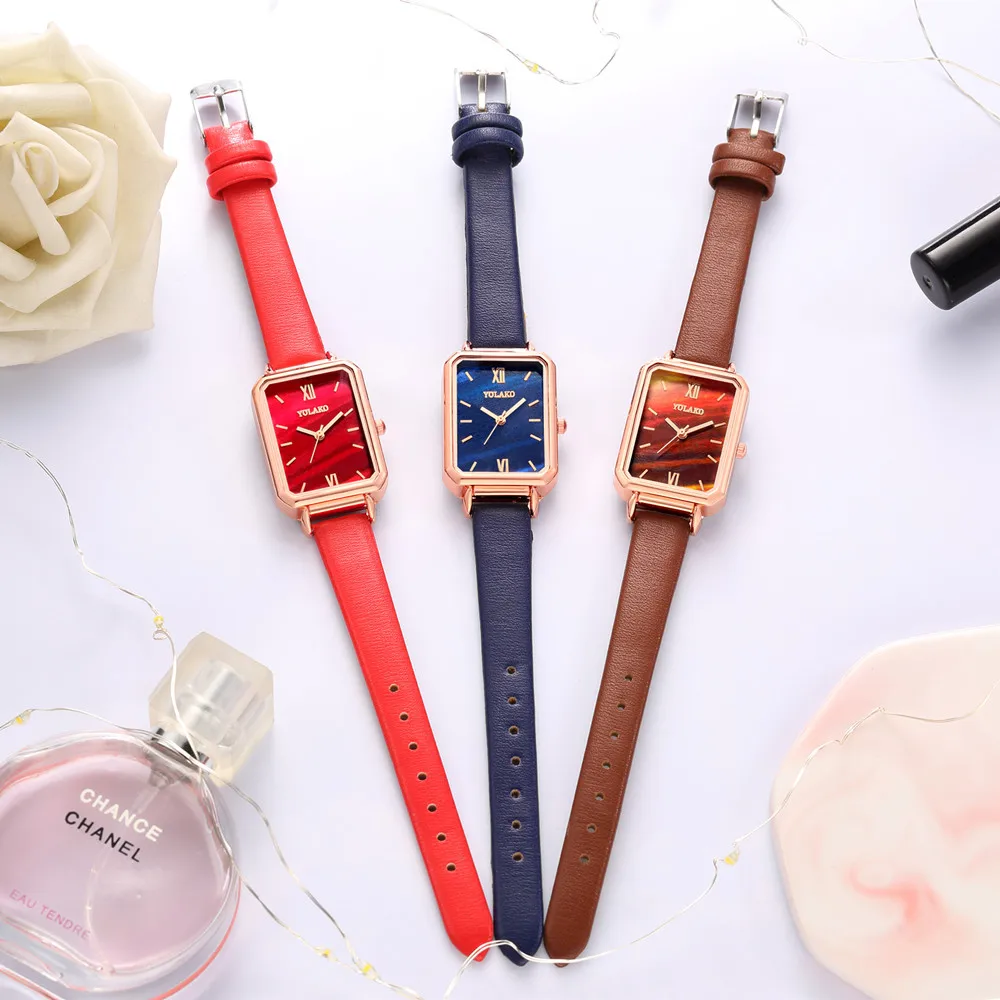 Women Watch Rhinestone Romantic Starry Sky WristWatch Fashion Ladies Leather Watch Clock for Women Relogio Feminino Montre Femme - Image 6