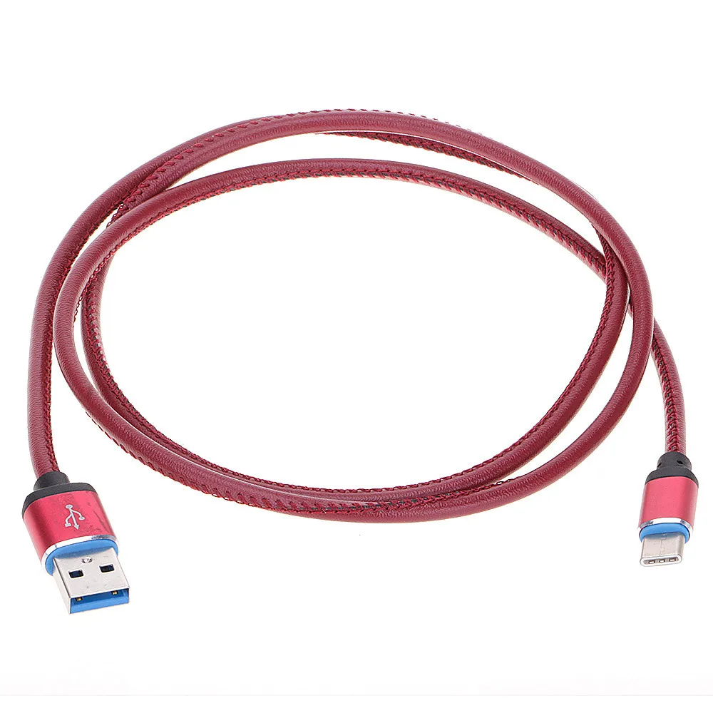 1M USB-3.1 type C автоматический отсекающий кабель для быстрой зарядки из нейлона для samsung Galaxy S8/S8+ Plus Плетеный usb-кабель для huawei
